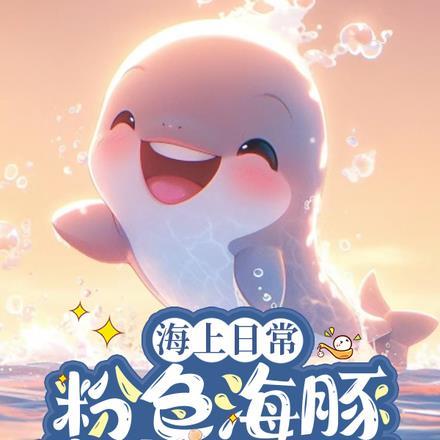 海上日常:粉色海豚带崽求接生